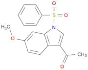 1-(6-Methoxy-1-(phenylsulfonyl)-1H-indol-3-yl)ethanone