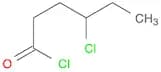 Hexanoyl chloride, 4-chloro-