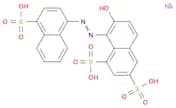 1,3-Naphthalenedisulfonic acid,7-hydroxy-8-[(4-sulfo-1-naphthalenyl)azo]-, trisodium salt