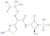 2-[(Z)-[1-(2-amino-1,3-thiazol-4-yl)-2-[[(2S)-2-methyl-4-oxo-1-sulfoazetidin-3-yl]amino]-2-oxoethy…
