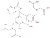 Glycine, N,​N'-​[(3-​oxo-​1(3H)​-​isobenzofuranylidene​)​bis[(6-​hydroxy-​5-​methyl-​3,​1-​phenyle…