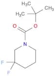 1-​Piperidinecarboxylic acid, 3,​3-​difluoro-​, 1,​1-​dimethylethyl ester