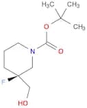 tert-Butyl (3S)-3-fluoro-3-(hydroxymethyl)piperidine-1-carboxylate
