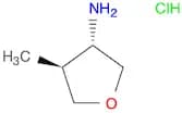 trans-3-furanamine, tetrahydro-4-methyl- hydrochloride