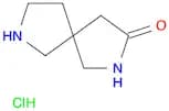 3,8-Diazaspiro[4.4]nonan-7-one hydrochloride