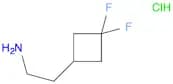 Cyclobutaneethanamin​e, 3,​3-​difluoro-​, hydrochloride (1:1)
