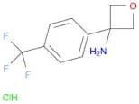3-(4-(Trifluoromethyl)phenyl)oxetan-3-amine