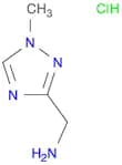 (1-Methyl-1H-1,2,4-triazol-3-yl)methanamine hydrochloride