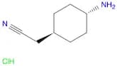 2-[trans-4-aminocyclohexyl]acetonitrilehydrochloride