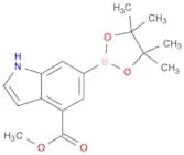 Methyl 6-(4,4,5,5-tetramethyl-1,3,2-dioxaborolan-2-yl)-1H-indole-4-carboxylate
