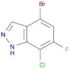 4-Bromo-7-chloro-6-fluoro-1H-indazole