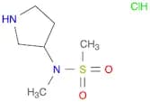 N-methyl-N-(pyrrolidin-3-yl)methanesulfonamidehydrochloride
