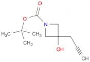 tert-butyl 3-hydroxy-3-(prop-2-yn-1-yl)azetidine-1-carboxylate