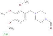 4-(2,3,4-Trimethoxybenzyl)-1-piperazinecarboxaldehyde hydrochloride