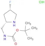 tert-Butyl (((2S,4S)-4-fluoropyrrolidin-2-yl)methyl)carbamate hydrochloride