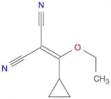 2-[cyclopropyl(ethoxy)methylidene]propanedinitrile