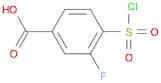 4-(Chlorosulfonyl)-3-fluorobenzoic acid