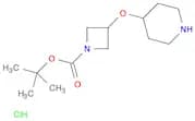 tert-Butyl 3-(piperidin-4-yloxy)azetidine-1-carboxylate hydrochloride