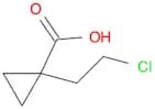 1-(2-chloroethyl)cyclopropane-1-carboxylic acid