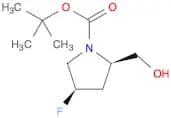 tert-butyl (2R,4R)-4-fluoro-2-(hydroxymethyl)pyrrolidine-1-carboxylate