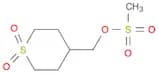 (1,1-dioxo-1λ⁶-thian-4-yl)methyl methanesulfonate