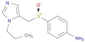 4-[(R)-(1-propyl-1H-imidazol-5-yl)methanesulfinyl]aniline