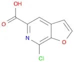 Furo[2,3-c]pyridine-5-carboxylic acid, 7-chloro-