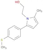 1H-Pyrrole-1-ethanol, 2-methyl-5-[4-(methylthio)phenyl]-