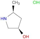 (3R,5S)-5-Methylpyrrolidin-3-ol hydrochloride