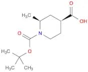 1,4-Piperidinedicarboxylic acid, 2-methyl-, 1-(1,1-dimethylethyl) ester, (2S,4S)-