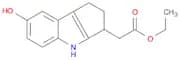 Ethyl 2-(7-hydroxy-1,2,3,4-tetrahydrocyclopenta[b]indol-3-yl)acetate