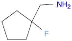 (1-fluorocyclopentyl)methanamine