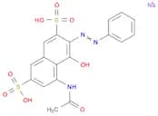 2,7-Naphthalenedisulfonic acid,5-(acetylamino)-4-hydroxy-3-(phenylazo)-, disodium salt