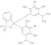 Phenol,4,4'-(1,1-dioxido-3H-2,1-benzoxathiol-3-ylidene)bis[2-bromo-3-methyl-6-(1-methylethyl)-