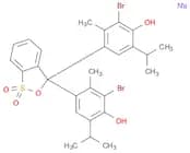 Phenol,4,4'-(1,1-dioxido-3H-2,1-benzoxathiol-3-ylidene)bis[2-bromo-3-methyl-6-(1-methylethyl)-, mo…