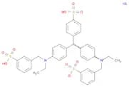 Benzenemethanaminium​, N-​ethyl-​N-​[4-​[[4-​[ethyl[(3-​sulfophenyl)​methyl]​amino]​phenyl]​(4-​su…