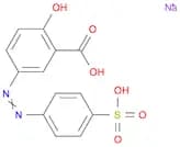 Disodium 2-hydroxy-5-[2-(4-sulfonatophenyl)diazen-1-yl]benzoate