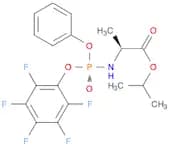 N-[(S)-(2,3,4,5,6-Pentafluorophenoxy)phenoxyphosphinyl]-L-alanine1-methylethyl ester