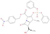 (4R,5R,6S)-4-Nitrobenzyl 3-((diphenoxyphosphoryl)oxy)-6-((R)-1-hydroxyethyl)-4-methyl-7-oxo-1-azab…