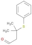 3-Methyl-3-(phenylthio)butanal