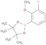 2-(3-Fluoro-2-methoxyphenyl)-4,4,5,5-tetramethyl-1,3,2-dioxaborolane