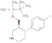 (3S,4R)-3-(((Tert-butyldimethylsilyl)oxy)methyl)-4-(4-fluorophenyl)piperidine