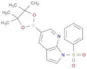 1-(phenylsulfonyl)-5-(4,4,5,5-tetramethyl-1,3,2-dioxaborolan-2-yl)-1H-pyrrolo[2,3-b]pyridine