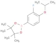 2-(3-Fluoro-4-isopropoxyphenyl)-4,4,5,5-tetramethyl-1,3,2-dioxaborolane