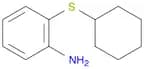 2-(Cyclohexylthio)benzenamine