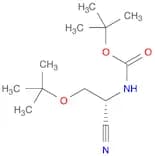 Carbamic acid, N-[(1R)-1-cyano-2-(1,1-dimethylethoxy)ethyl]-, 1,1-dimethylethyl ester