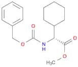 Cyclohexaneacetic acid, a-[[(phenylmethoxy)carbonyl]amino]-, methylester, (aR)-
