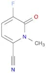 5-Fluoro-1,6-dihydro-1-methyl-6-oxo-2-pyridinecarbonitrile