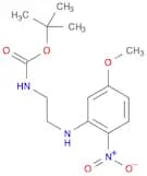 Carbamic acid, N-[2-[(5-methoxy-2-nitrophenyl)amino]ethyl]-, 1,1-dimethylethyl ester