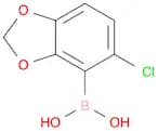 Boronic acid, B-​(5-​chloro-​1,​3-​benzodioxol-​4-​yl)​-